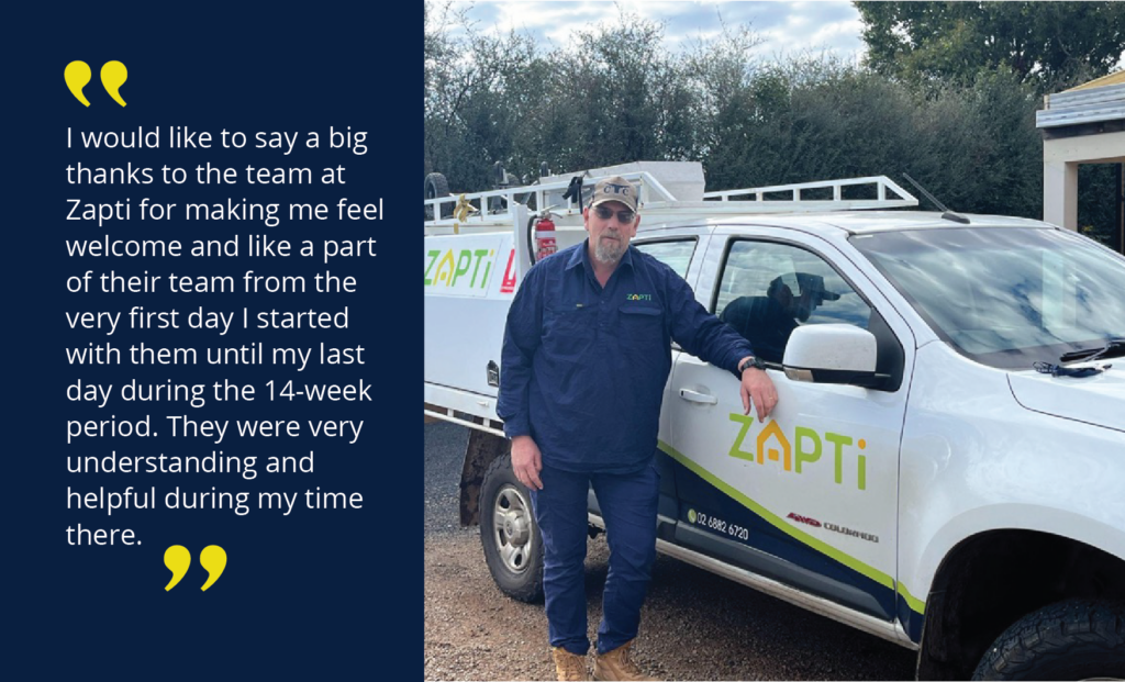 Garry’s journey at Zapti!